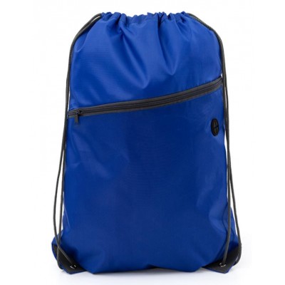 Customized color and design polyester drawstring backpack bag