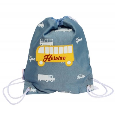 Fashionable design satin fitness drawstring bag can be used as backpack