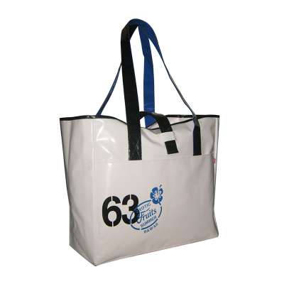 High quality tarpaulin PVC waterpoof hand bag unisex