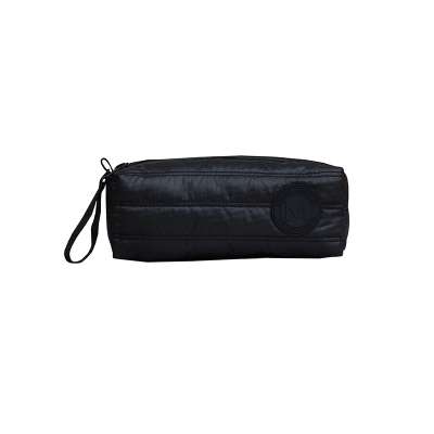 Soft nylon foldable fashion cosmetic bag for lady