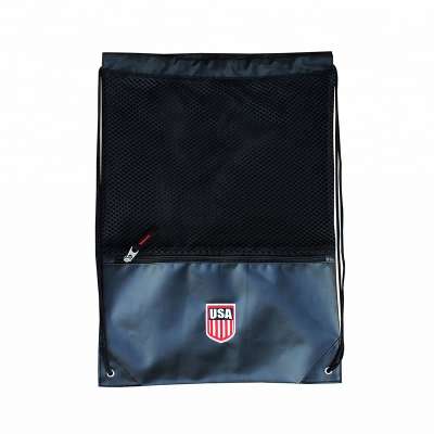 Fashion customized logo sport drawstring bag for promotion