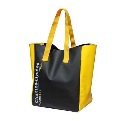 Custom waterpoof open tote bag for women