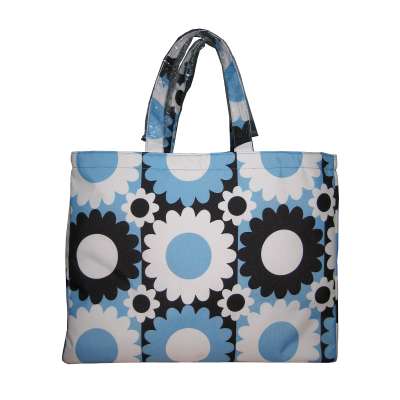 Full color printing durable hand bag for women