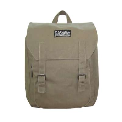 durable sport leisure Canvas Backpack Cotton Bag